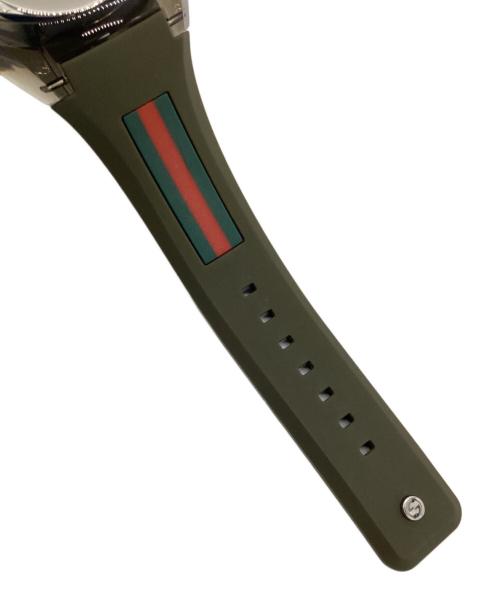 GUCCI（グッチ）GUCCI (グッチ) リストウォッチ カーキの古着・服飾アイテム