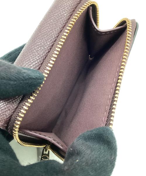 COACH（コーチ）COACH (コーチ) 3つ折り財布 パープルの古着・服飾アイテム
