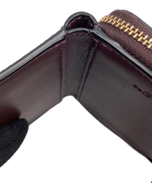 COACH（コーチ）COACH (コーチ) 3つ折り財布 パープルの古着・服飾アイテム