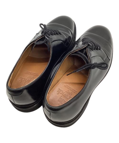 berwick（バーウィック）berwick (バーウィック) プレーントゥシューズ ブラック サイズ:SIZE 6の古着・服飾アイテム