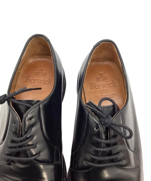 berwick（バーウィック）berwick (バーウィック) プレーントゥシューズ ブラック サイズ:SIZE 6の古着・服飾アイテム
