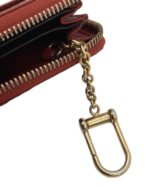 GUCCI（グッチ）GUCCI (グッチ) キーリング付きコインケース レッドの古着・服飾アイテム