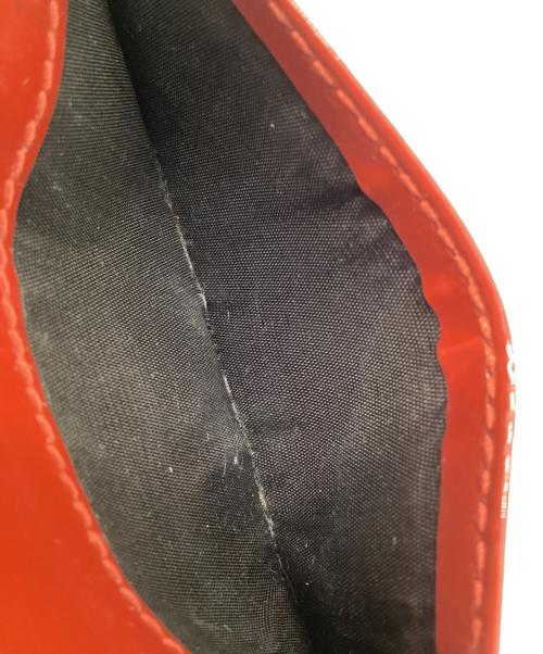 GUCCI（グッチ）GUCCI (グッチ) キーリング付きコインケース レッドの古着・服飾アイテム