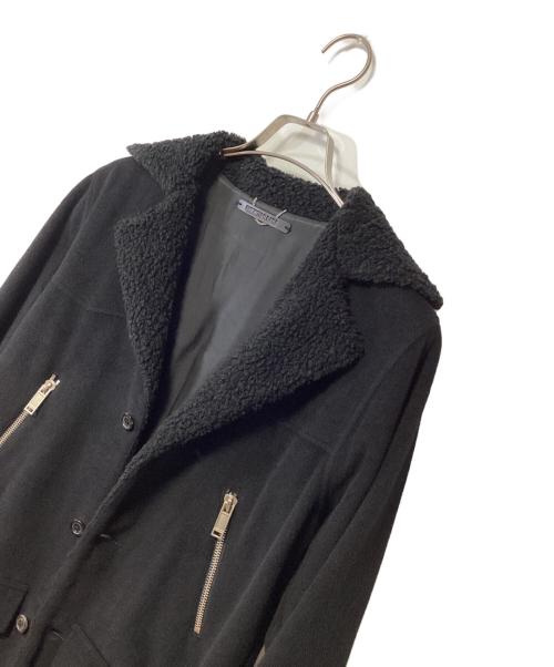 CHRISTIAN DADA（クリスチャンダダ）CHRISTIAN DADA (クリスチャンダダ) 内ボアコート ブラック サイズ:44の古着・服飾アイテム