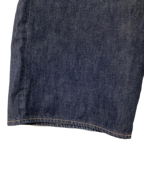 BAPE BY A BATHING APE（ベイプバイアベイシングエイプ）BAPE BY A BATHING APE (ベイプバイアベイシングエイプ) ハーフデニムパンツ インディゴ サイズ:Lの古着・服飾アイテム