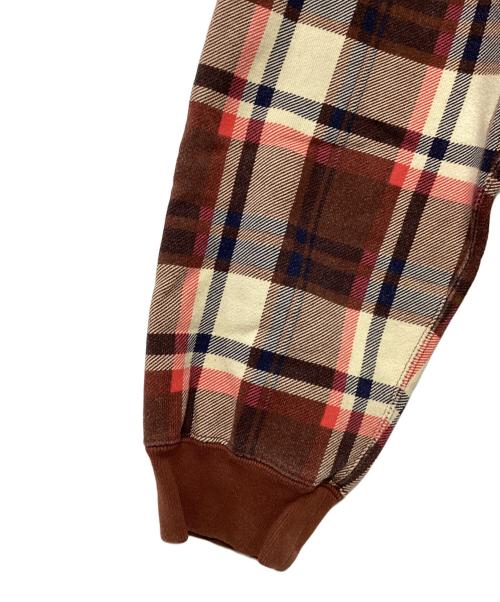 BAPE BY A BATHING APE（ベイプバイアベイシングエイプ）BAPE BY A BATHING APE (ベイプバイアベイシングエイプ) スウェット ブラウン×アイボリー サイズ:Lの古着・服飾アイテム