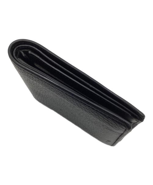 Maison Margiela（メゾンマルジェラ）Maison Margiela (メゾンマルジェラ) 2つ折り財布 ブラックの古着・服飾アイテム