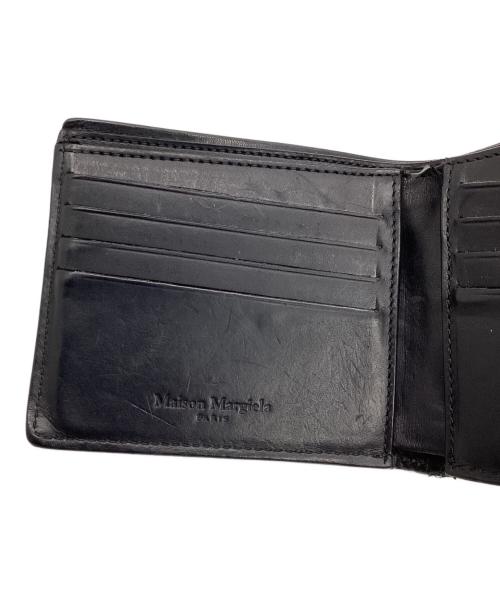 Maison Margiela（メゾンマルジェラ）Maison Margiela (メゾンマルジェラ) 2つ折り財布 ブラックの古着・服飾アイテム
