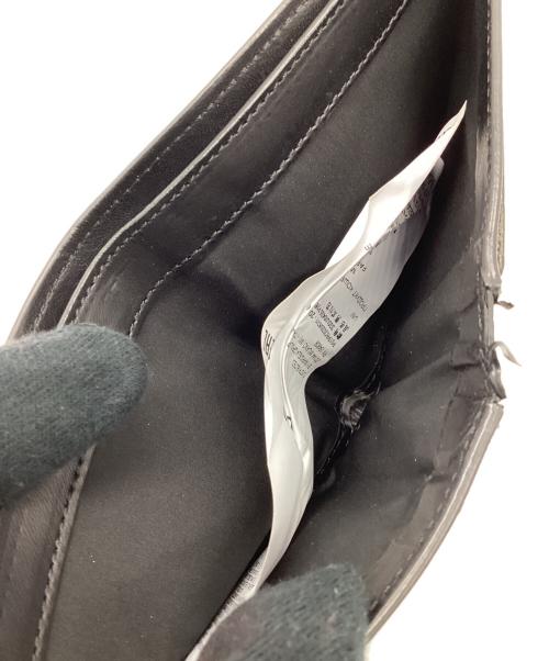 Maison Margiela（メゾンマルジェラ）Maison Margiela (メゾンマルジェラ) 2つ折り財布 ブラックの古着・服飾アイテム