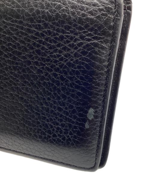 Maison Margiela（メゾンマルジェラ）Maison Margiela (メゾンマルジェラ) 2つ折り財布 ブラックの古着・服飾アイテム