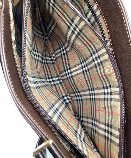 BURBERRY（バーバリー）BURBERRY (バーバリー) トートバッグ ブラウンの古着・服飾アイテム