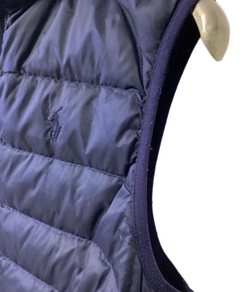 POLO RALPH LAUREN（ポロ・ラルフローレン）POLO RALPH LAUREN (ポロ・ラルフローレン) ダウンベスト ネイビー サイズ:XSの古着・服飾アイテム
