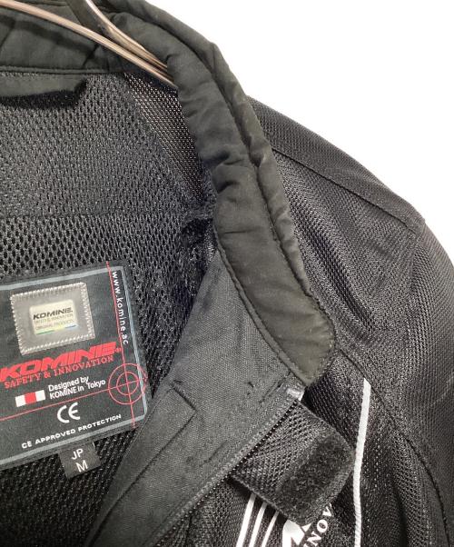 komine（コミネ）komine (コミネ) フルメッシュジャケット ブラック サイズ:JP Mの古着・服飾アイテム