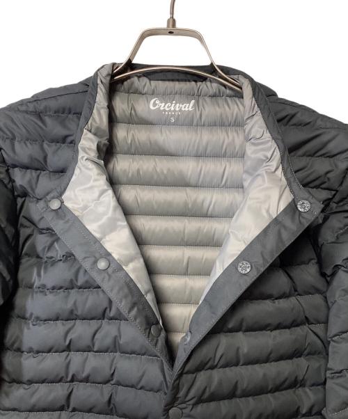 ORCIVAL（オーシバル）ORCIVAL (オーシバル) インナーダウンジャケット グレー サイズ:5の古着・服飾アイテム