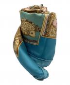 Christian Diorクリスチャン ディオール）の古着「スカーフ」｜スカイブルー×ブラウン