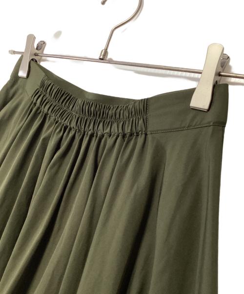 Sov.（ソブ）Sov. (ソブ) サマーブロードマキシスカート オリーブ サイズ:36の古着・服飾アイテム