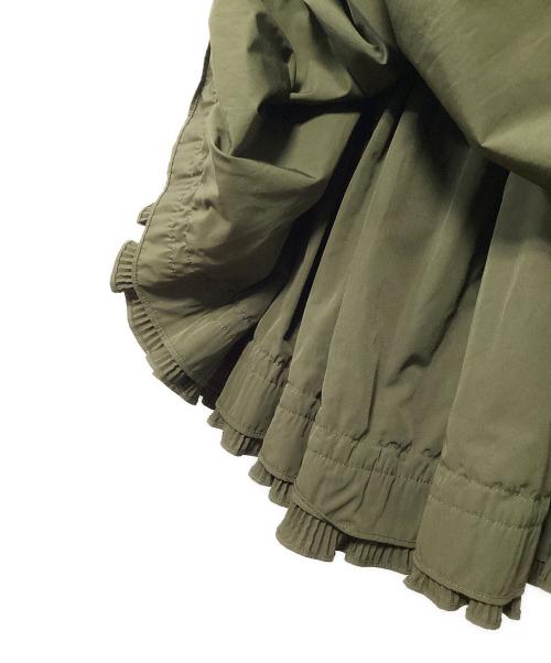 Sov.（ソブ）Sov. (ソブ) サマーブロードマキシスカート オリーブ サイズ:36の古着・服飾アイテム