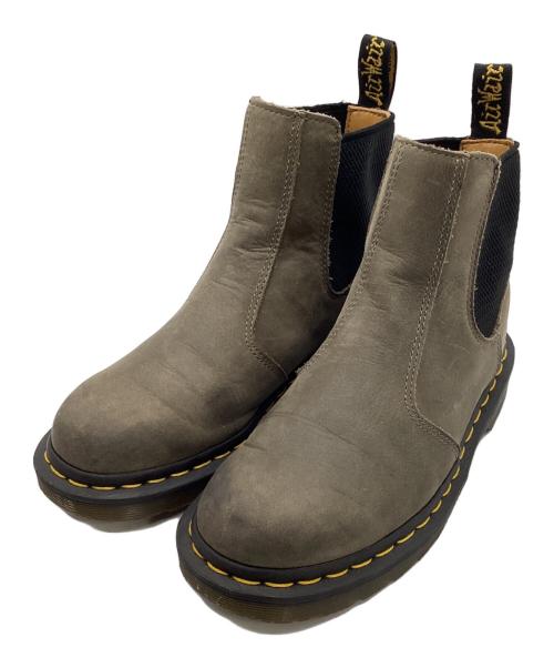Dr.Martens（ドクターマーチン）Dr.Martens (ドクターマーチン) サイドゴアブーツ グレー サイズ:UK4の古着・服飾アイテム