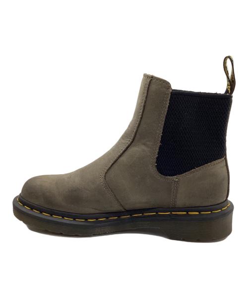 Dr.Martens（ドクターマーチン）Dr.Martens (ドクターマーチン) サイドゴアブーツ グレー サイズ:UK4の古着・服飾アイテム