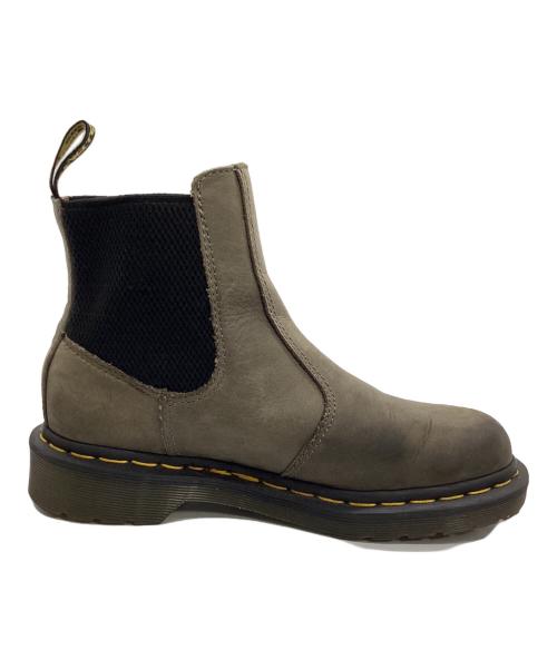 Dr.Martens（ドクターマーチン）Dr.Martens (ドクターマーチン) サイドゴアブーツ グレー サイズ:UK4の古着・服飾アイテム