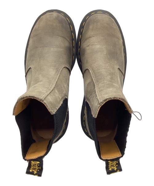 Dr.Martens（ドクターマーチン）Dr.Martens (ドクターマーチン) サイドゴアブーツ グレー サイズ:UK4の古着・服飾アイテム