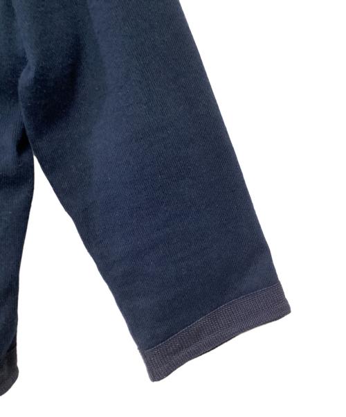 BURBERRY BLUE LABEL（バーバリー ブルー レーベル）BURBERRY BLUE LABEL (バーバリー ブルー レーベル) ノーカラージャケット ネイビー サイズ:38の古着・服飾アイテム