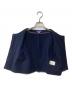 中古・古着 BURBERRY BLUE LABEL (バーバリー ブルー レーベル) ノーカラージャケット ネイビー サイズ:38：3000円