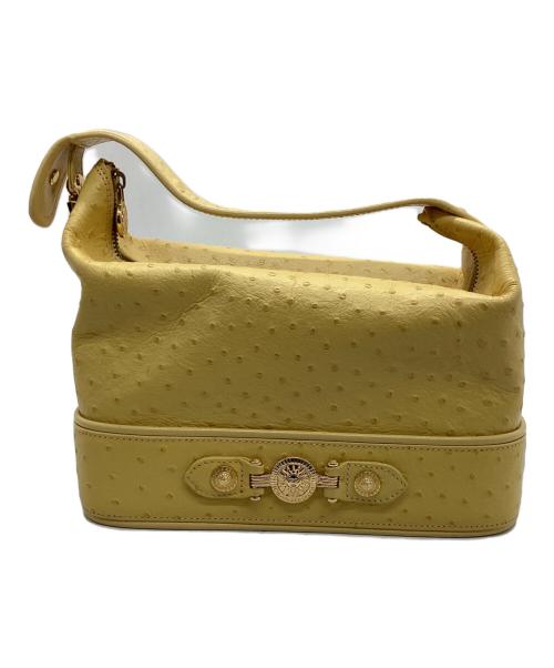 GIANNI VERSACE（ジャンニ・ヴェルサーチ）GIANNI VERSACE (ジャンニ・ヴェルサーチ) バニティバッグ イエローの古着・服飾アイテム