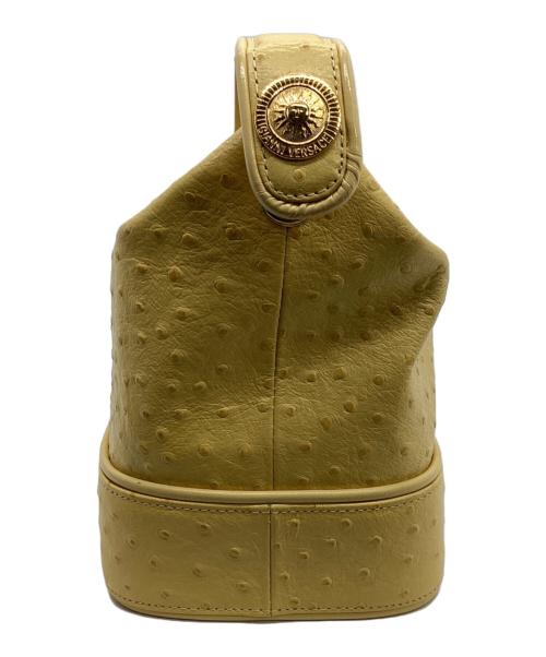 GIANNI VERSACE（ジャンニ・ヴェルサーチ）GIANNI VERSACE (ジャンニ・ヴェルサーチ) バニティバッグ イエローの古着・服飾アイテム