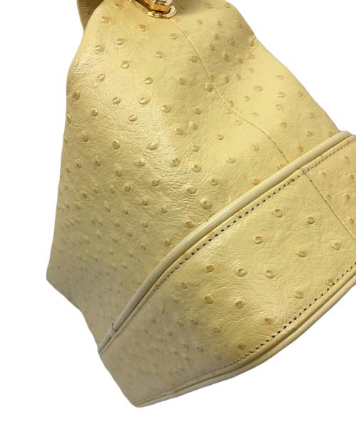 GIANNI VERSACE（ジャンニ・ヴェルサーチ）GIANNI VERSACE (ジャンニ・ヴェルサーチ) バニティバッグ イエローの古着・服飾アイテム