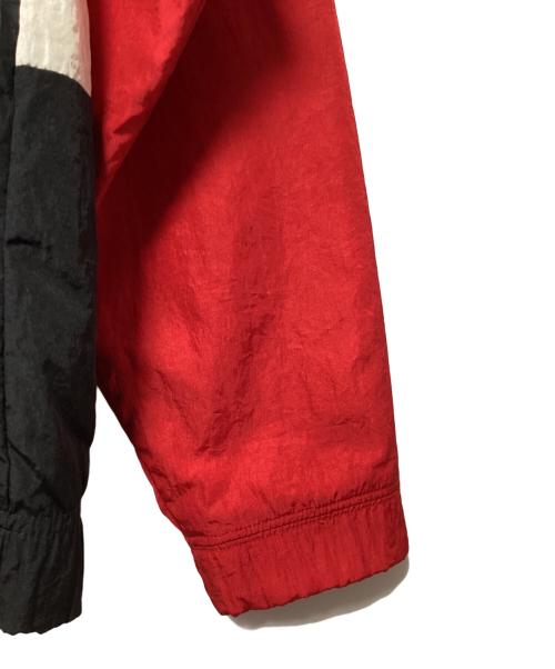 NIKE（ナイキ）NIKE (ナイキ) スウッシュフーディウーブンジャケット レッド×ブラック×オフホワイト サイズ:Sの古着・服飾アイテム