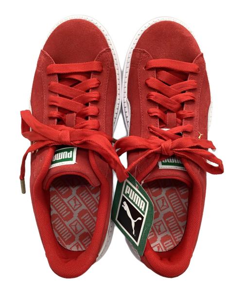 PUMA（プーマ）PUMA (プーマ) PLATFORM TRACE WNS レッド×ホワイト サイズ:25 未使用品の古着・服飾アイテム
