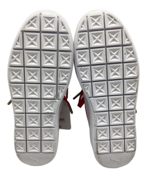 PUMA（プーマ）PUMA (プーマ) PLATFORM TRACE WNS レッド×ホワイト サイズ:25 未使用品の古着・服飾アイテム