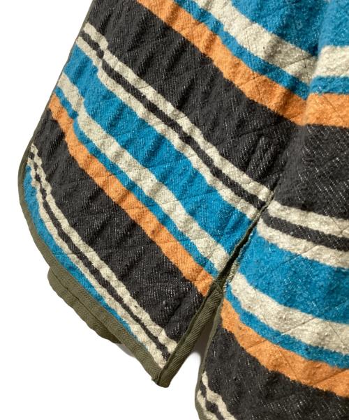 PAPAS&SONS（パパス）PAPAS&SONS (パパス) キルティングジャケット カーキ サイズ:52 LLの古着・服飾アイテム