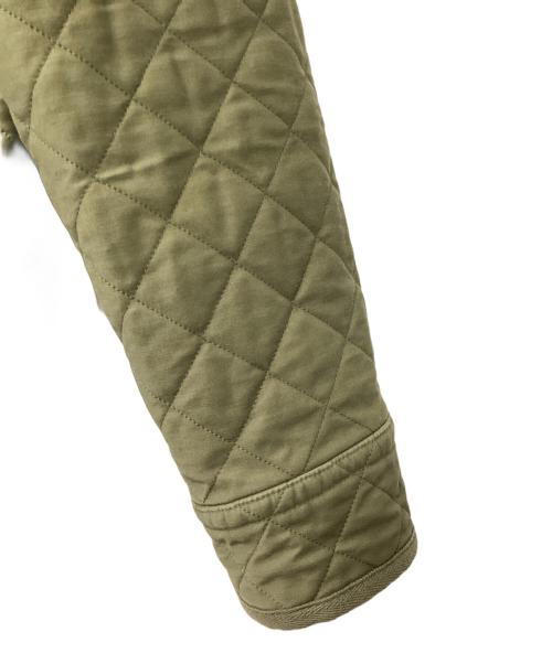 PAPAS&SONS（パパス）PAPAS&SONS (パパス) キルティングジャケット カーキ サイズ:52 LLの古着・服飾アイテム