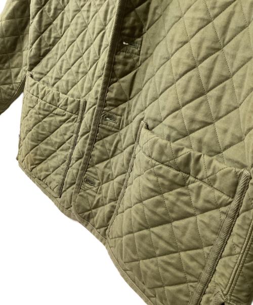 PAPAS&SONS（パパス）PAPAS&SONS (パパス) キルティングジャケット カーキ サイズ:52 LLの古着・服飾アイテム
