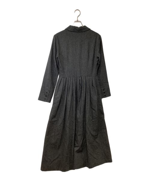 MARGARET HOWELL（マーガレットハウエル）MARGARET HOWELL (マーガレットハウエル) 長袖ワンピース グレー サイズ:Ⅱの古着・服飾アイテム
