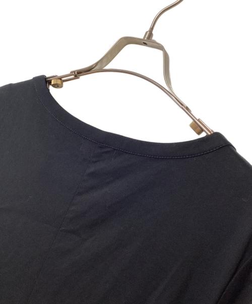 BLUE LABEL CRESTBRIDGE（ブルーレーベルクレストブリッジ）BLUE LABEL CRESTBRIDGE (ブルーレーベルクレストブリッジ) 半袖ワンピース ブラック サイズ:40の古着・服飾アイテム