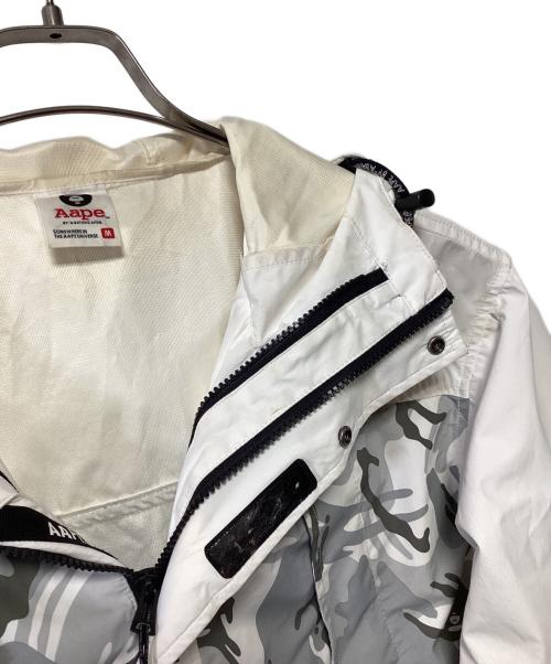 A BATHING APE（ア ベイシング エイプ）A BATHING APE (ア ベイシング エイプ) ジャケット ホワイト サイズ:Mの古着・服飾アイテム