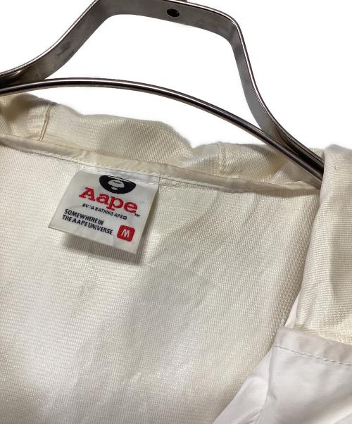 A BATHING APE（ア ベイシング エイプ）A BATHING APE (ア ベイシング エイプ) ジャケット ホワイト サイズ:Mの古着・服飾アイテム