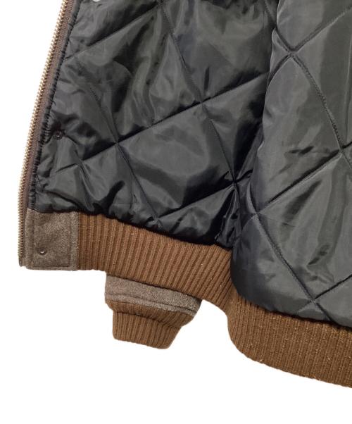 CarHartt（カーハート）CarHartt (カーハート) ファー付ジャケット ブラウン サイズ:Mの古着・服飾アイテム