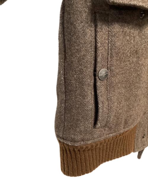 CarHartt（カーハート）CarHartt (カーハート) ファー付ジャケット ブラウン サイズ:Mの古着・服飾アイテム