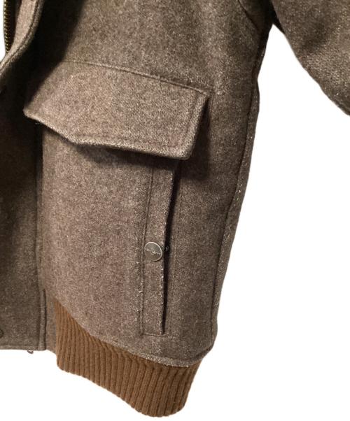 CarHartt（カーハート）CarHartt (カーハート) ファー付ジャケット ブラウン サイズ:Mの古着・服飾アイテム