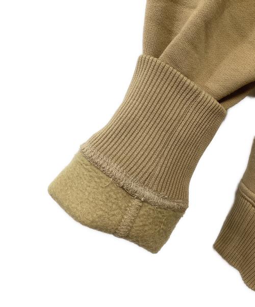 BURBERRY（バーバリー）BURBERRY (バーバリー) Letter Graphic Cotton Blend Zip Hoodie ベージュ サイズ:Sの古着・服飾アイテム