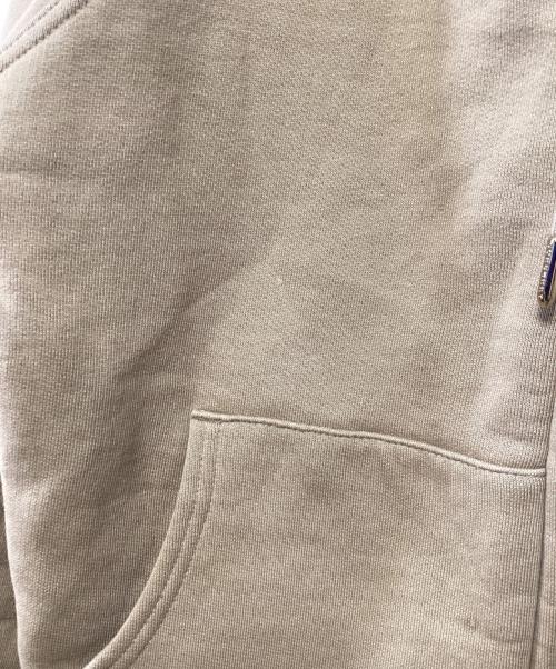 BURBERRY（バーバリー）BURBERRY (バーバリー) Letter Graphic Cotton Blend Zip Hoodie ベージュ サイズ:Sの古着・服飾アイテム