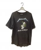 METALLICAメタリカ）の古着「バンドTシャツ」｜グレー
