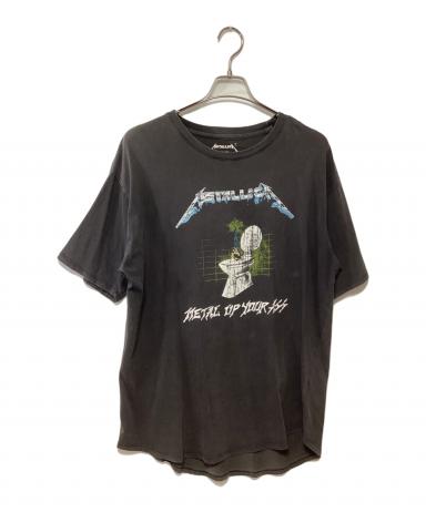 古着 COTTON TEES LLICA メタリカ バンドTシャツ 中古・古着通販】METALLICA (メタリカ) バンドTシャツ グレー サイズ:L