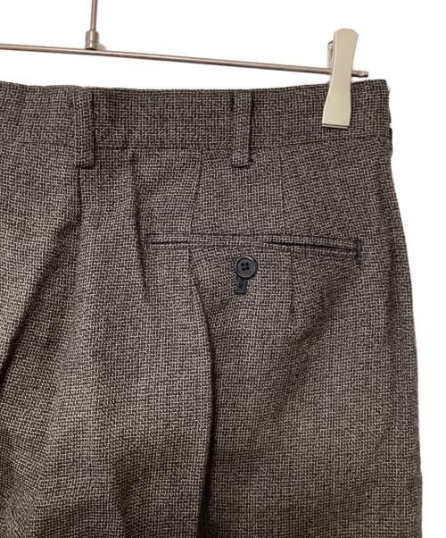 Y's for men（ワイズフォーメン）Y's for men (ワイズフォーメン) ワイドスラックス ブラック×ベージュ サイズ:Mの古着・服飾アイテム