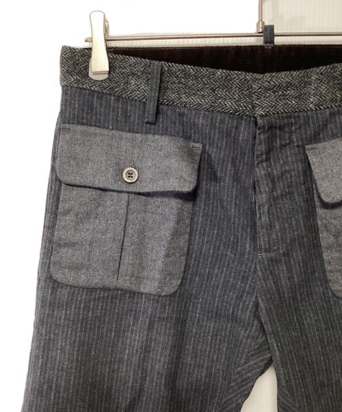 DSQUARED2（ディースクエアード）DSQUARED2 (ディースクエアード) ウールパンツ ブラック サイズ:44の古着・服飾アイテム