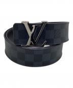 LOUIS VUITTONルイ ヴィトン）の古着「サンチュール LV イニシアル」｜ブラック